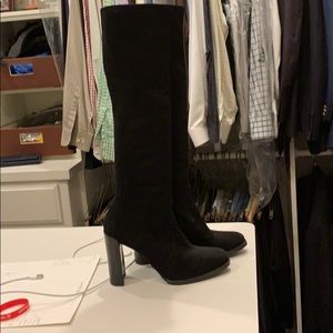 Black Suede Boots